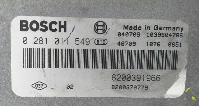 Sterownik silnika 8200391966 RENAULT