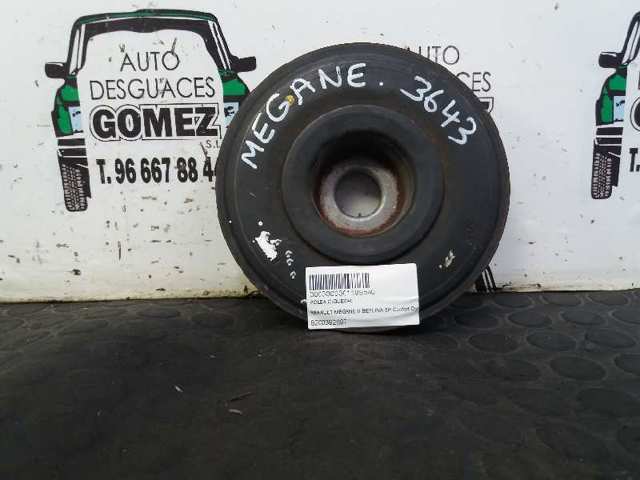Koło pasowe wału korbowego 8200392697 RENAULT