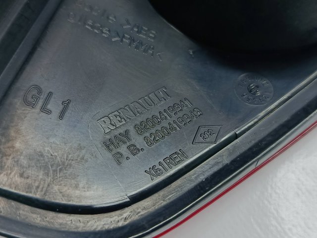 Lampa zespolona tylna lewa 8200419941 RENAULT