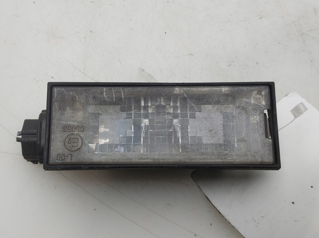 Lampa oświetlenia tylnej tablicy rejestracyjnej 8200480127 RENAULT