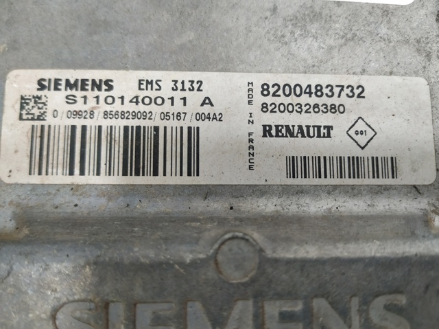 Sterownik silnika 8200483732 RENAULT