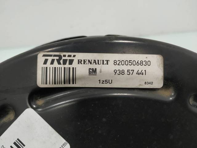 Wzmacniacz próżniowy hamulców 8200506830 OPEL