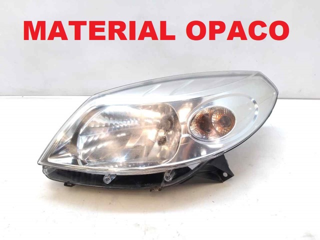 Reflektor lewy 8200733878 RENAULT