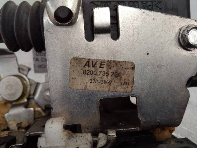 Zamek drzwi przednich prawych 8200735224 RENAULT