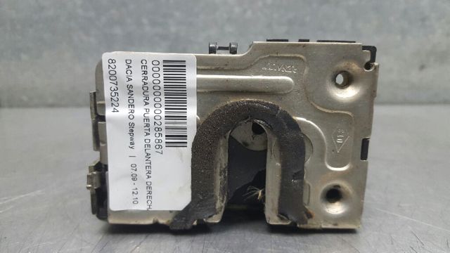 Zamek drzwi przednich prawych 8200735224 RENAULT