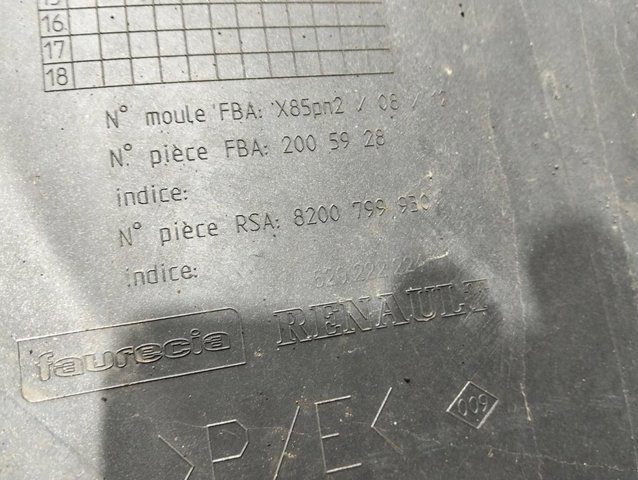 Zderzak przedni 8200799930 RENAULT