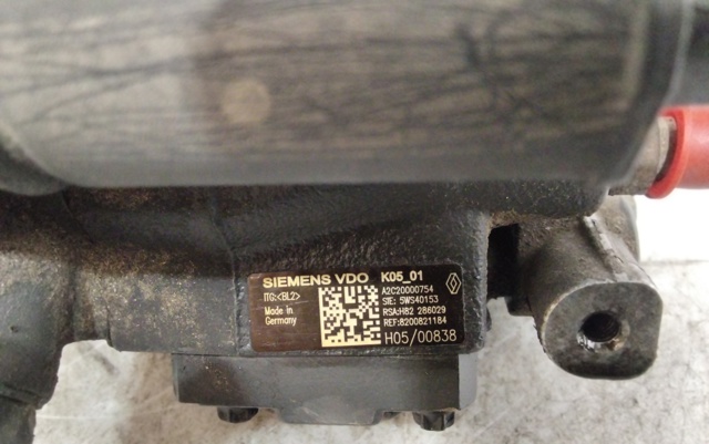 Pompa wtryskowa wysokiego ciśnienia 8200821184 RENAULT