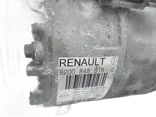 Sprężarka klimatyzacji 8200848916B RENAULT