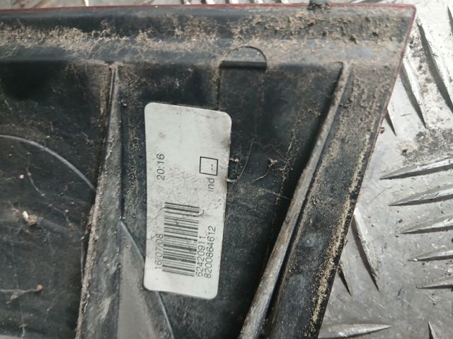 Lampa zespolona tylna lewa 8200864612 RENAULT