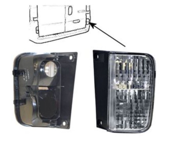 Lampa cofania prawa 8200968063 OPEL