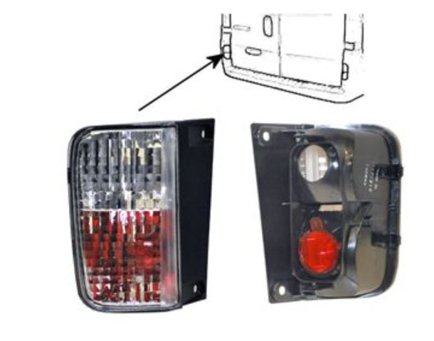 Przednia lampa przeciwmgielna tylna lewa 8200968070 OPEL