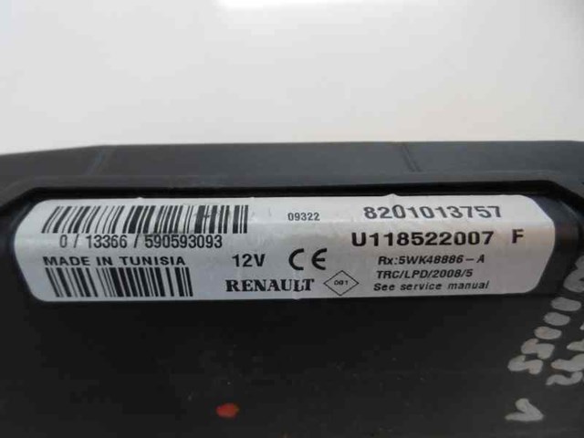 Blok komfortu 8201013757 RENAULT