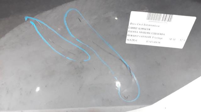 Drzwi tylne lewe Renault Latitude L7