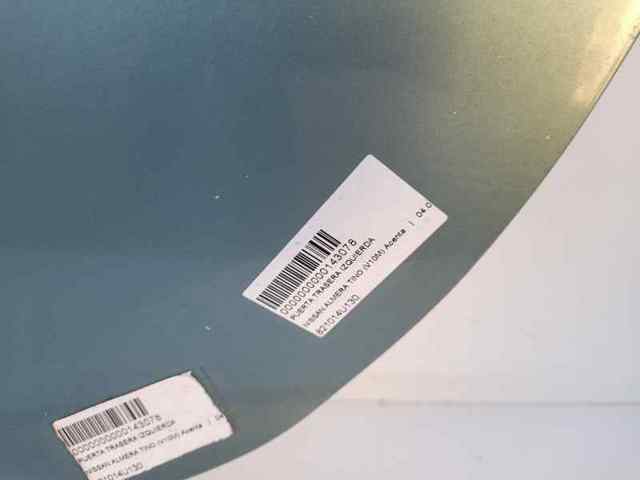 Drzwi tylne lewe Nissan Almera V10