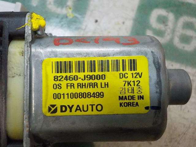 Mechanizm podnoszenia szyby drzwi przednich prawych 82404J9000 HYUNDAI