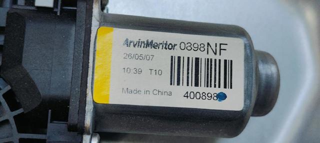 Mechanizm podnoszenia szyby drzwi przednich prawych Hyundai Sonata 5 NF