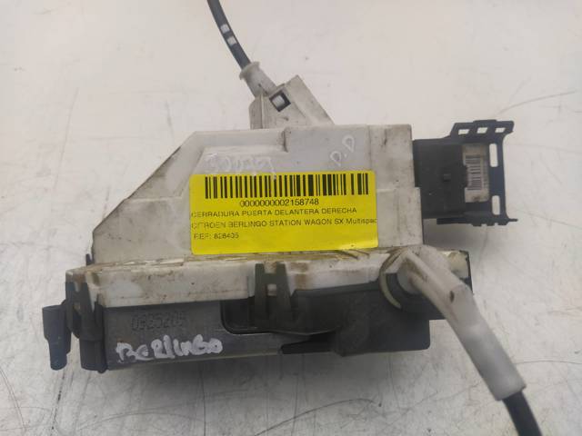 Zamek drzwi przednich prawych 828405 PEUGEOT