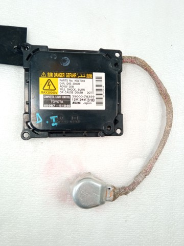 Urządzenie zapłonowe (ksenon) 8596751040 TOYOTA