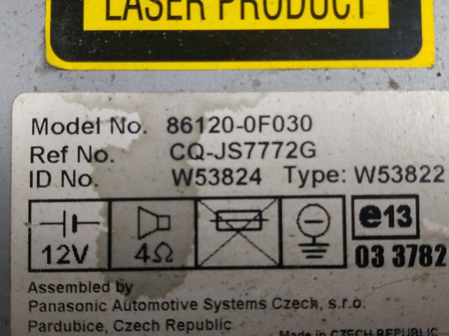 861200F030 Toyota