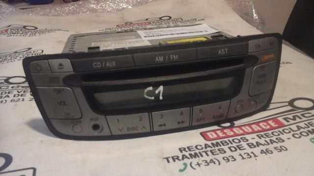 Radioodtwarzacz (radio AM/FM) 861200H010 PEUGEOT