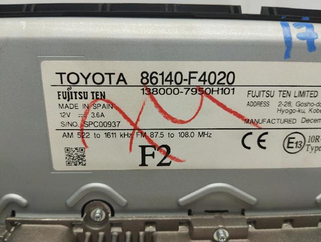 86140F4020 Toyota