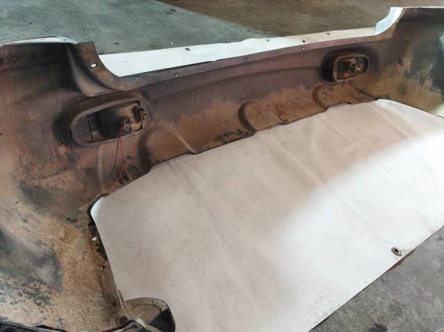 Zderzak tylny Hyundai Santa Fe 1 SM