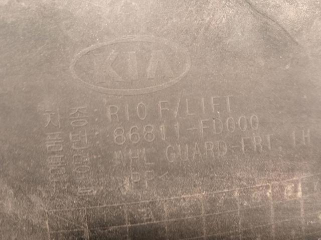 Nadkole błotnika przedniego lewe KIA Sportage 4 QL