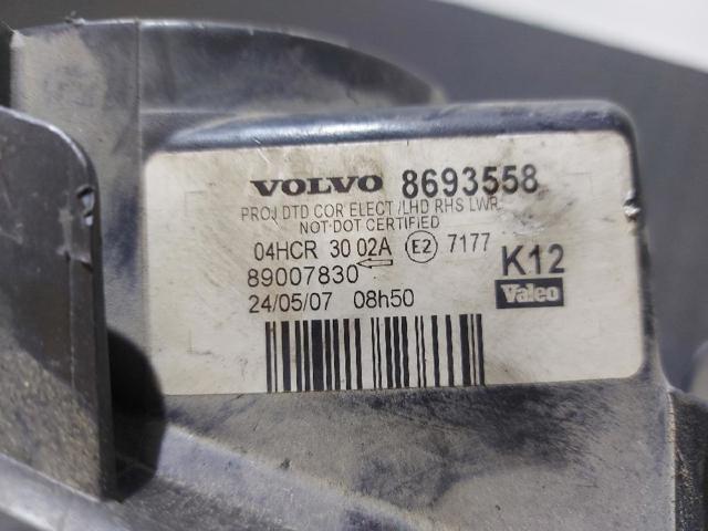Reflektor prawy 8693558 VOLVO