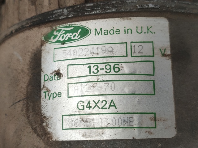 Alternator 86AB10300NB FORD
