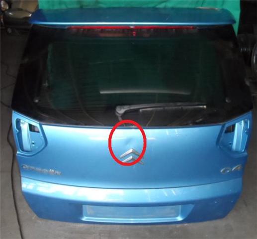 Drzwi tylne (bagażnika 3/5) 8701W7 PEUGEOT
