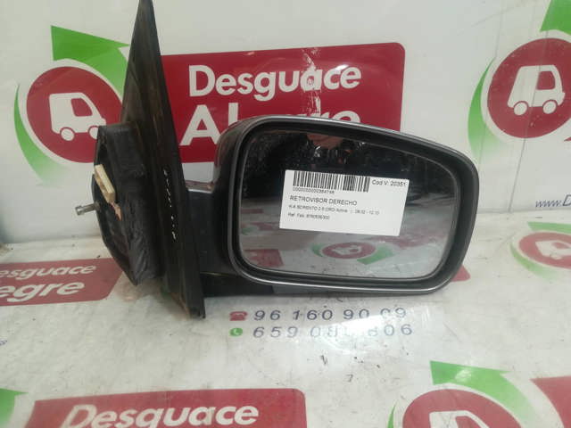 Lusterko wsteczne prawe KIA Sorento 1 JC