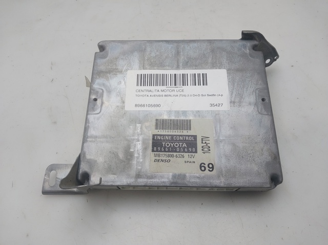 Sterownik silnika 8966105690 TOYOTA