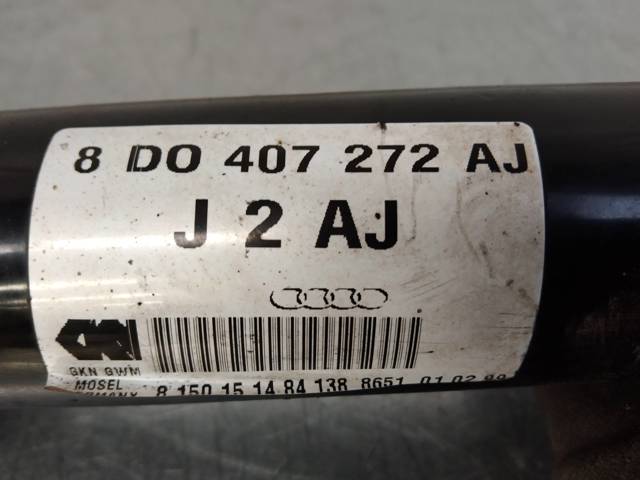 Półoś napędowa przednia prawa 8D0407272AJ VAG