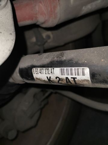 Półoś napędowa przednia prawa 8E0407272AT VAG