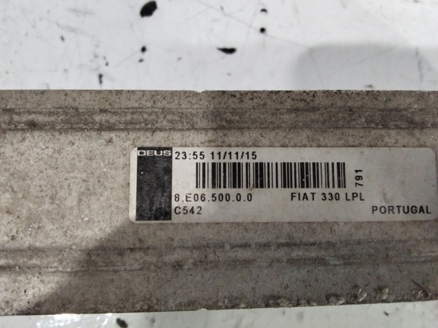 Chłodnica intercoolera 8E0650000 FIAT