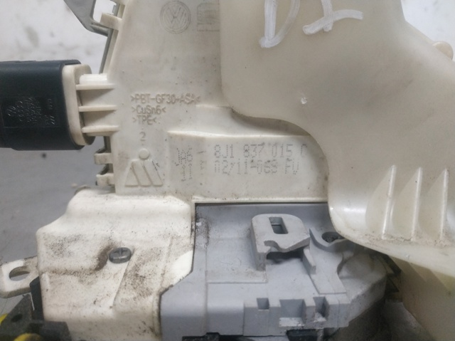 Zamek drzwi przednich lewych 8J1837015C VAG
