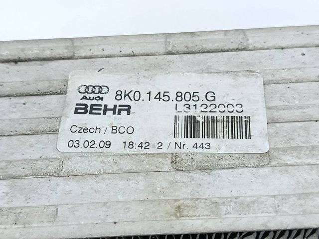Chłodnica intercoolera 8K0145805G VAG