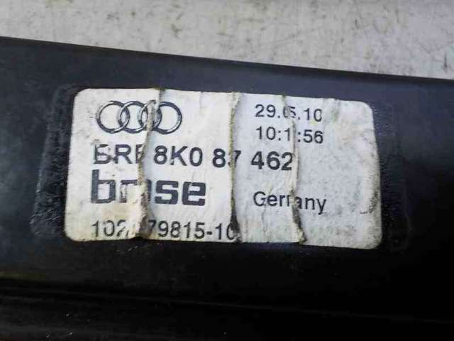 Mechanizm podnoszenia szyby drzwi przednich prawych 8K0837462 VAG