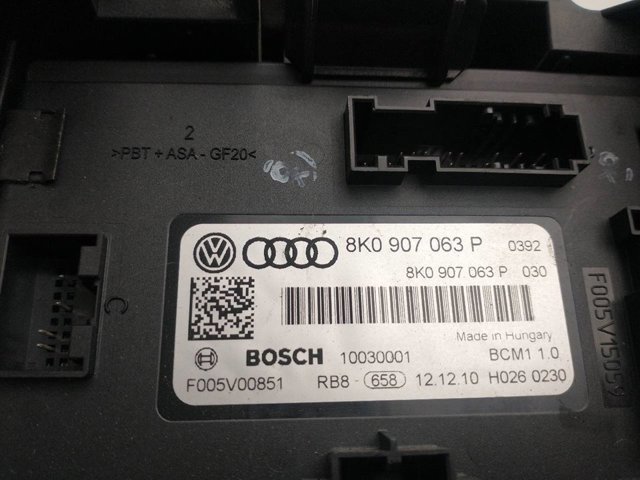 Sterownik instalacji elektrycznej wnętrza 8K0907063P VAG