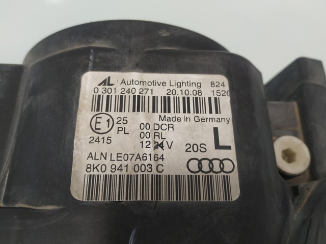 Reflektor lewy Audi A4 8K2