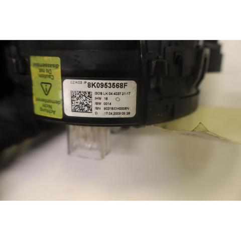 Pierścień kontaktowy AIRBAG, taśma kierownicy  8K0953568F VAG