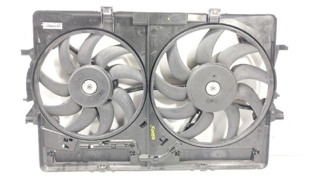 Wentylator elektryczny układu chłodzenia, kompletny (silnik+wirnik) lewy 8K0959455P VAG