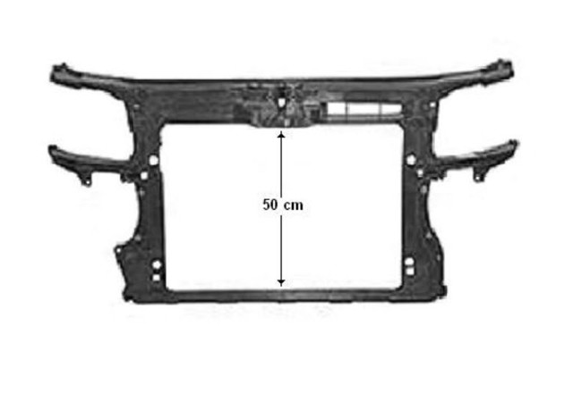 Osłona chłodnicy kompletna (panel mocowania reflektorów) Audi A3 8P1