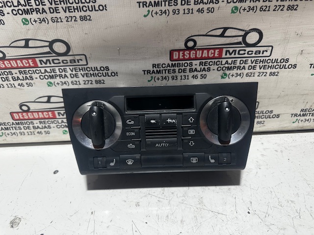 Sterownik trybów ogrzewania/klimatyzacji Audi A3 8P1