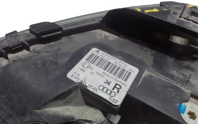 Reflektor prawy 8P0941004K VAG