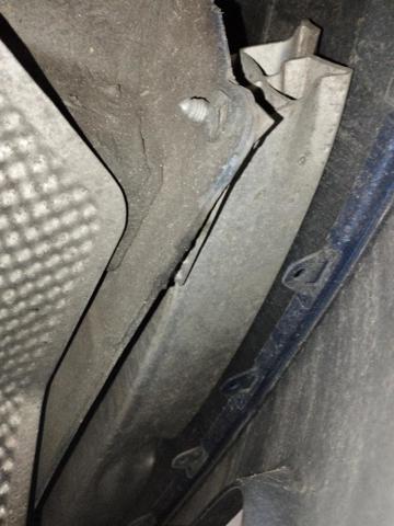 Wzmocnienie zderzaka tylnego Audi A3 8P1