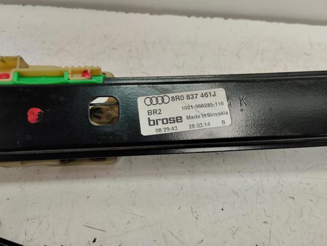 Mechanizm podnoszenia szyby drzwi przednich lewych 8R0837461J VAG