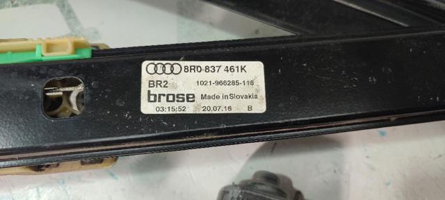 Mechanizm podnoszenia szyby drzwi przednich lewych 8R0837461K VAG