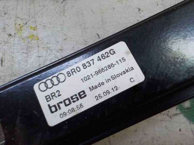 Mechanizm podnoszenia szyby drzwi przednich prawych 8R0837462G VAG