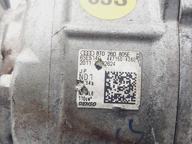 Sprężarka klimatyzacji 8T0260805E VAG